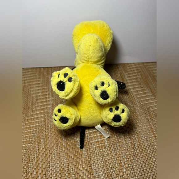 Disney Vintage Baby Pluto 9" Tote a Tail Plush, Yellow with Sparkles Plush - Picture 9 of 9